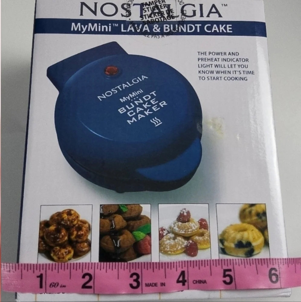 Nostalgia MyMini‎ Lava & Bundt Cake